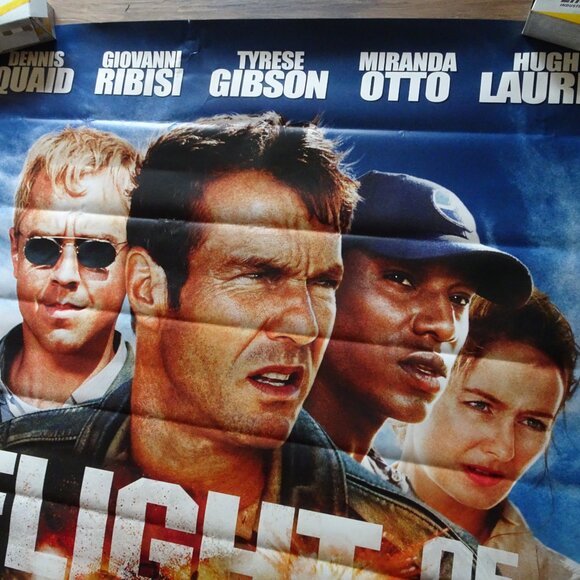 FLIGHT OF THE PHOENIX - MOVIE BANNER WITH DENNIS QUAID & GIOVANNI RIBISI - Picture 3 of 4